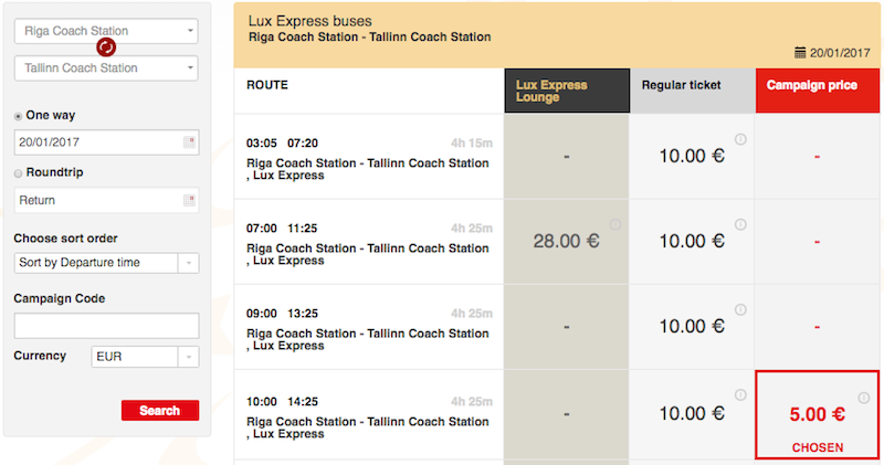 東歐 | 里加到塔林4小時長途巴士訂票初體驗