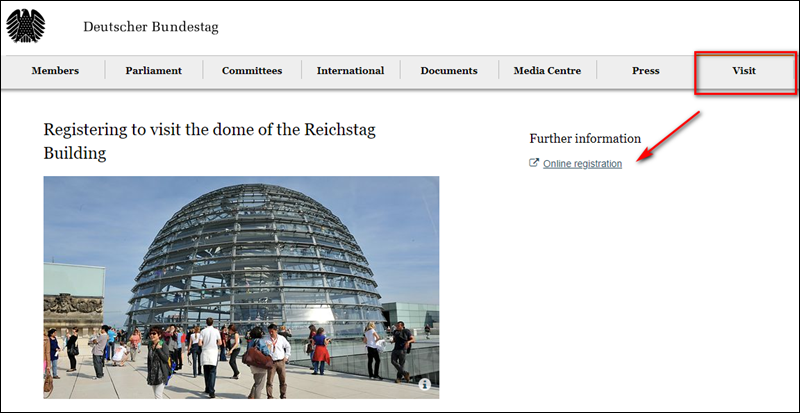 德國 | 柏林：德國國會大廈8步驟線上預約免費參觀