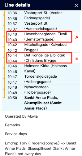 北歐 | 丹麥：善用Rejseplanen查詢丹麥交通路線規劃(以哥本哈根為例)