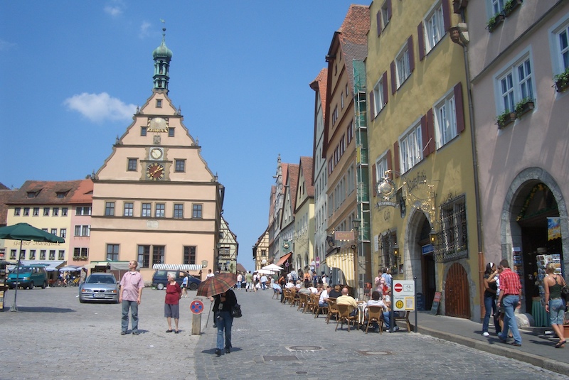 德國 | 羅騰堡：在浪漫中世紀古城散步慢旅