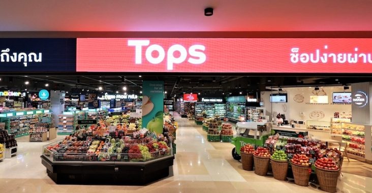 泰國TOPS Supermarket，隱身All Season Place百貨的超市