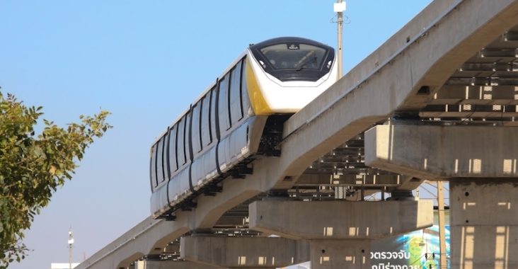泰國曼谷捷運MRT黃線6/3展開一個月試營運免費搭乘