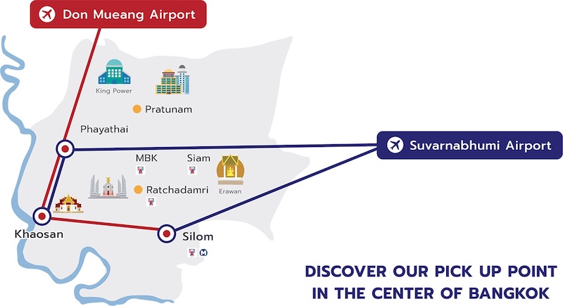 2023泰國曼谷素萬那普機場常見6種交通指南