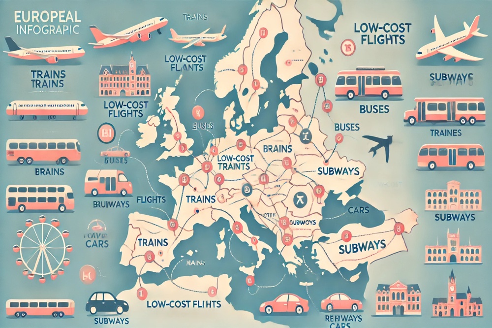 歐洲自助旅行交通指南：省錢便利交通工具攻略